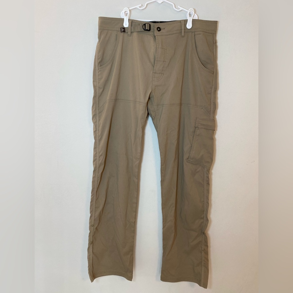Prana Men's Tan Hiking / Cargo Pants 36W X 34L